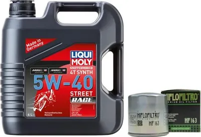 Produktbild von Wartungs-Set für BMW R 1100 GS 259 1997, LIQUI MOLY 5W-40 Race 4L, Ölfilter
