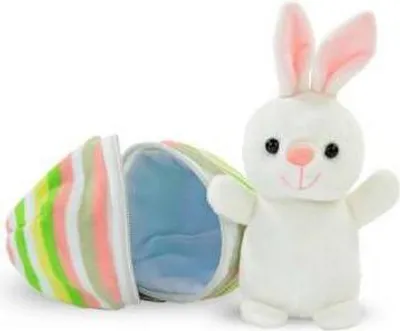 Obrázok produktu pre Kögler plyšová hračka v tvare vajíčka Mini-zajačik Hanna Plyšový zajačik Plyšová hračka 13 cm