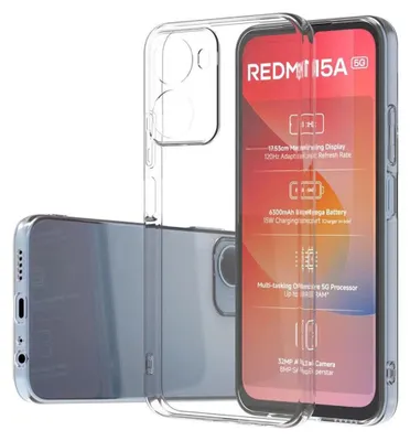 Produktbild von Handyhülle für Xiaomi Redmi Note 17 Pro Max 5G Silikon TPU Stoßfest Transparent