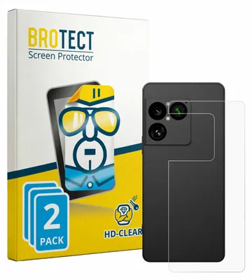 Produktbild von 2x Für Sony Xperia 1 VIII (Rückseite) Schutzfolie BROTECT Displayschutz Display Schutz Folie Klar Transparent