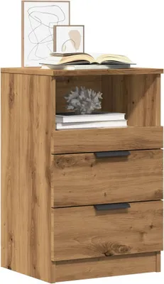 Produktbild von vidaXL Nachttisch Artisan-Eiche 40x36x65 cm Holzwerkstoff