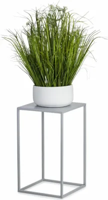 Produktbild von HowHomely | Blumenständer 40 cm - Grau - Modernes Design - Stabil und Elegant