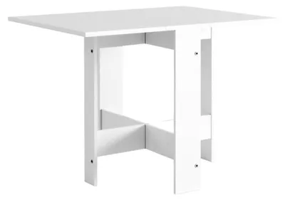 Immagine prodotto di Tavolo Pieghevole Salvaspazio 130x76x73,4 cm in MDF Artemio Bianco