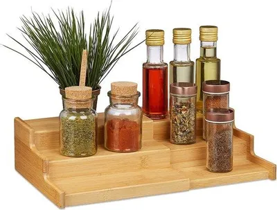 Produktbild von Famanu Kräuterregal – Ausziehbar, 3 Etagen