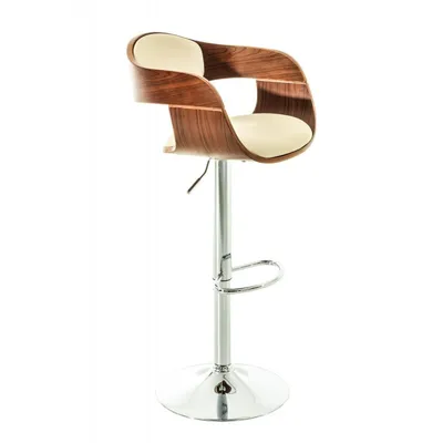 Produktbild von Barhocker Kingston C - walnuss/creme