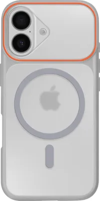 Image de Avizar, coque hybride MagSafe avec dos rigide iPhone 17, gris