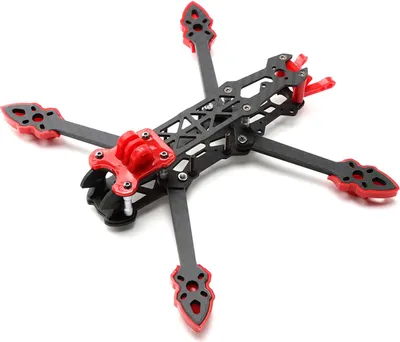 Zdjęcie produktu dla Mark4 5-calowa rama z włókna węglowego 224 mm rozstaw osi 5 mm ramię do drona wyścigowego RC FPV