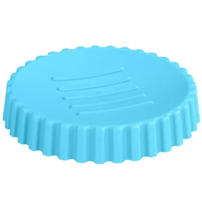 Produktbild von Seifenschale rund Minas, blau, Ø11 cm, WENKO - Allstar, Farbe:blau