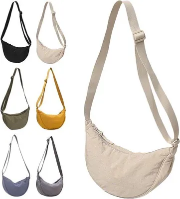 Produktbild von Famanu Crossbody Bag Nylon - Stilvolle Halbmanteltasche für Damen