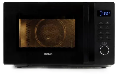 Image de DOMO DO22301C Micro-ondes Noir 900 W Fonction gril, fonction minuterie (DO22301C)