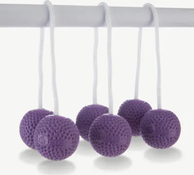 Produktbild von Uber Games Leiter-Wurfbolas Soft – 3x2 Stück – Offizielle Serie mit weichen Golfbällen von höchster Qualität - Lila