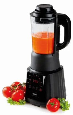 Zdjęcie produktu dla Wielofunkcyjny zupowar z blenderem - DOMO DO726BL