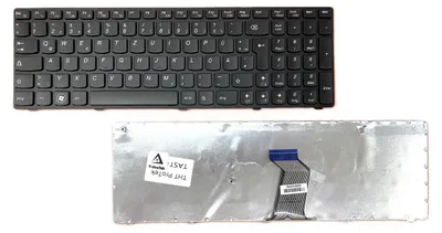 Obrázek produktu pro DE Black Keyboard Klávesnice s černým rámem kompatibilní s P/N: 25-011830