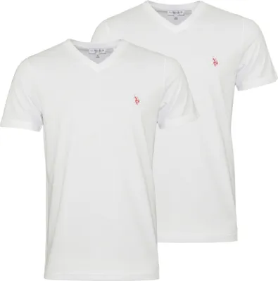 Produktbild von U.S. POLO Shirts 2er Pack V-Neck T-Shirts