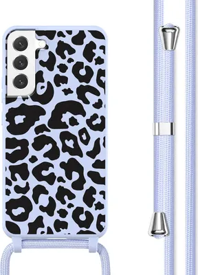 Zdjęcie produktu dla imoshion Silikonowe etui ze sznurkiem do Samsung Galaxy S22 - Animal Lilac