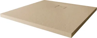 Produktbild von BREUER Duschwanne Mineralguss Modern Line Steinoptik Sandstein 120 x 120 cm