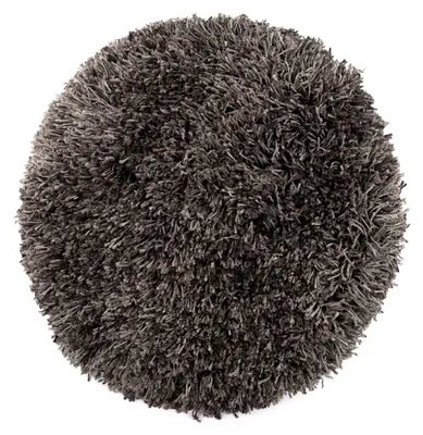 Productafbeelding van Heckettlane Badmat Cona - Badkamermat - Bidetmat - Antislip tapijt - 60 cm - Rond - Grijs