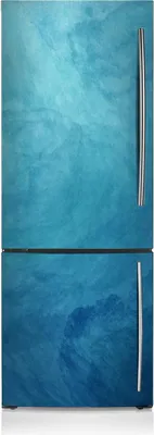 Produktbild von Kühlschrankmagnete Kühlschrank Magnetfolie Magnete Küche 70x190 cm - Blaue Wellen.
