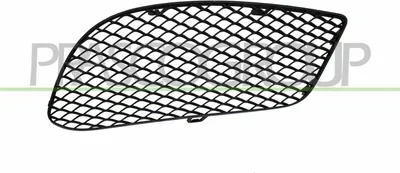 Produktbild von PRASCO Lüftungsgitter Grill Stoßfänger passend für MERCEDES-BENZ E-Klasse Limousine (W213) mit Loch/Löchern für Einparkhilfe Schwarz