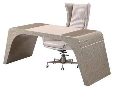Immagine prodotto di Ufficio studio scrivania con sedia per computer mobili da ufficio moderni beige