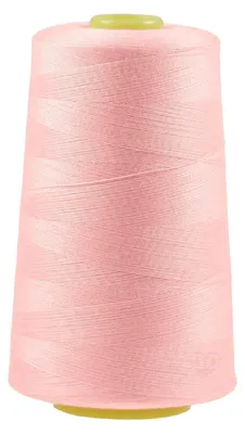 Qualitäts Overlock-Garn 4572m Oeko-Tex, 1 Stück in Farbe A551 Pastellpink.