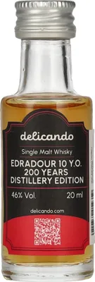 Produktbild von Edradour 10 Years Old 200 Years Distillery Edition 46% Vol. 0,02l