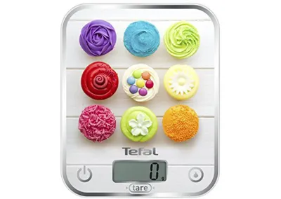 Zdjęcie produktu dla Tefal Optiss, Elektroniczna waga kuchenna, 5 kg, 1 g, Wielobarwny, Szko, Blat