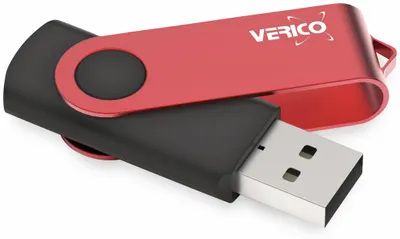 Productafbeelding van VERICO USB 3.1 stick Flip TR01, 128 GB, rood