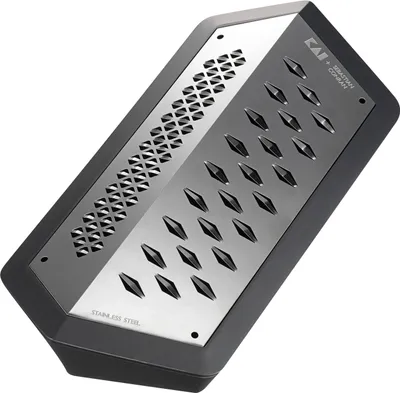 Imagen del producto de Raspador universal de acero inoxidable, color , de 23,3 x 11 x 5,5 cm, con recoge residuos