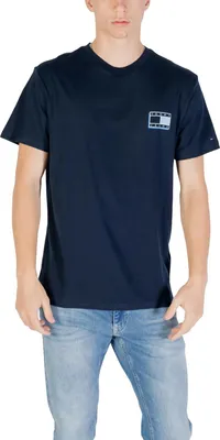 Produktbild von Tommy Hilfiger Jeans Herren T-Shirt Blau 487020 : Größe - M Größe: M