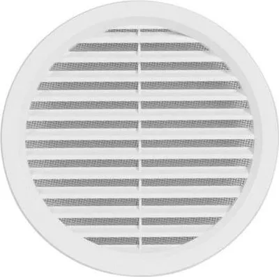 Produktbild von Kunststoff Lüftungsgitter Deckmaß 92mm Flansch/Rohranschluß Insektenschutz VM75