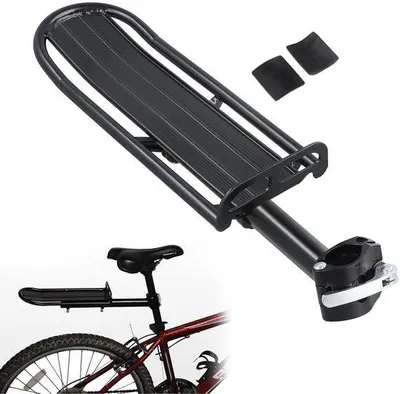 Productafbeelding van Fietsbagagedrager voor mountainbikes, bagagedrager voor fietsen van aluminiumlegering voor fietsen van 24 tot 29 inch