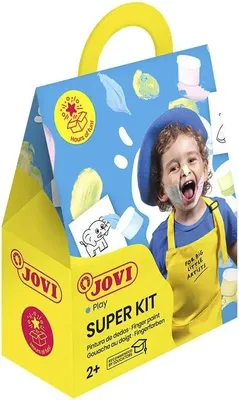 Produktbild von Jovi 153FP Fingerfarben-Set 4 x 35 ml
