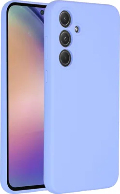 Image de Accezz Liquid Silicone Backcover pour le Samsung Galaxy A55 - Violet