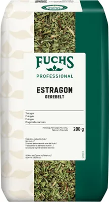 Produktbild von Fuchs Professional Estragon gerebelt leicht bitter herb 200g
