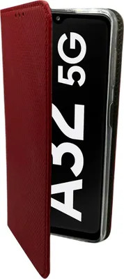 Immagine prodotto di Custodia a libro "Smart" compatibile con SAMSUNG GALAXY A32 5G (A326F) custodia per telefono cellulare custodia a portafoglio con funzione di supporto, slot per carte rosa