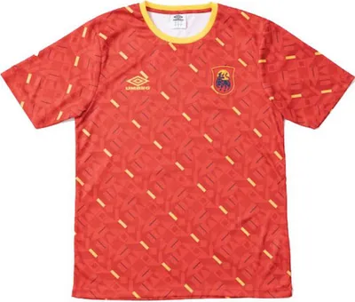 Produktbild von Umbro Spain All Over Print World Cup 2022 Kurzarm-t-shirt Orange L Mann Orange L