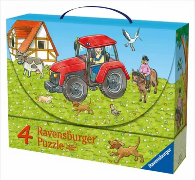 Image de La vie quotidienne à la ferme, puzzle de 500 pièces