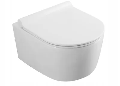 Produktbild von WC Sitz mit Absenkautomatik für Lavita Wand WC Giant