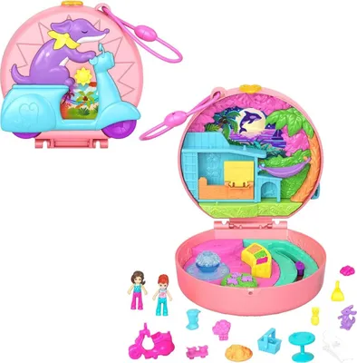 Zdjęcie produktu dla Polly Pocket HWN98, 4 lat(a), Wielobarwny, Plastik
