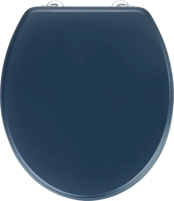 Image de Siège WC WENKO Mod. Prima bleu foncé mat, MDF