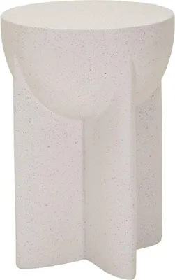Obrázek produktu pro History Odkládací stolek Bílý 33,5 x 33,5 x 48,5 cm