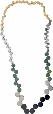 Produktbild von Lange Kette Tala aus Holzscheibchen von collezione alessandro