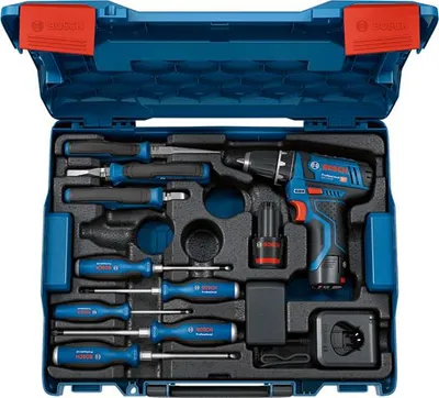 Produktbild von Combo Kit GSR 12V-15 Professional und Handwerkzeuge