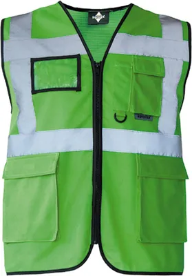 Produktbild von Korntex KXMF | Multi-Funktions-Warnweste Executive - Farbe: Green - Größe: M