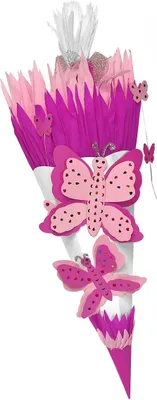 Produktbild von Schultüte Bastelset Schmetterling vorgestanzt von Prell