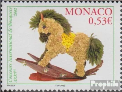 Produktbild von Briefmarken Monaco 2002 Mi 2572 (kompl.Ausg.) postfrisch Blumenbinderei