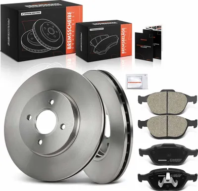 Immagine prodotto di Frankberg 2x dischi freno 4x pastiglie freno asse anteriore per Ford Focus DAW DBW Focus Turnier DNW 2.0L 2002-2004