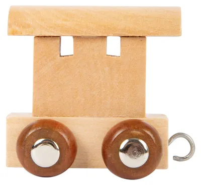Zdjęcie produktu dla Zestaw drewnianych liter do ciągnięcia Small Foot – 12 sztuk