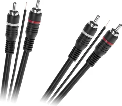 Zdjęcie produktu dla Kpo2687-5 Kabel 2 X Rca - 2 X Rca Z Zyla Sterujac
